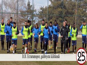 B.B. Erzurumspor, galibiyete kilitlendi