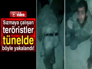 Burseya Dağında sızmaya çalışan teröristler tünelde yakalandı