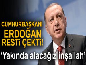 Cumhurbaşkanı Erdoğan ABD'ye resti çekti