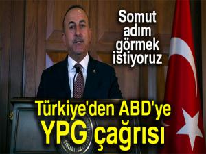 Dışişleri Bakanı Çavuşoğlu'dan flaş ABD açıklaması