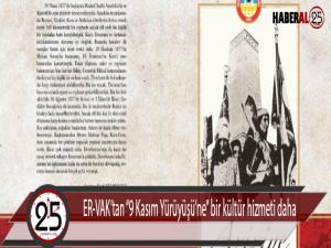 ER-VAKtan 9 Kasım Yürüyüşüne bir kültür hizmeti daha 