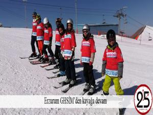  Erzurum GHSİMden kayağa devam 