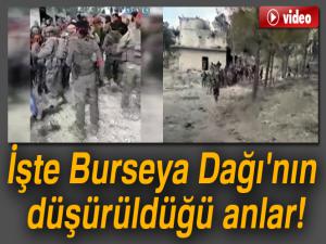 İşte Burseya Dağı'nın düşürüldüğü anlar