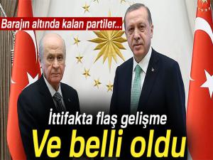 İttifakın ana omurgası belli oldu