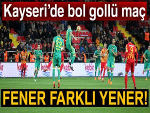 Kayseri'de Fener farka koştu