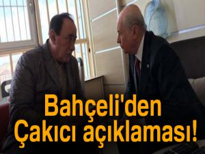 MHP Genel Başkanı Devlet Bahçeli'den Alaaddin Çakıcı açıklaması!