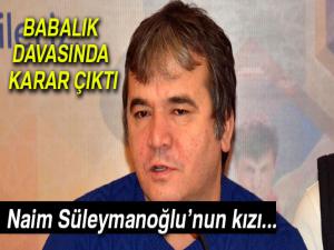 Naim Süleymanoğlu'nun babalık davasında karar