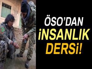 ÖSOdan kadın teröriste insanlık dersi