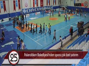  Palandöken Belediyesinden spora çok özel yatırım 