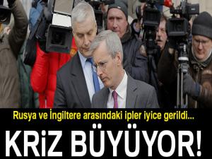 Rusya ve İngiltere arasındaki kriz büyüyor