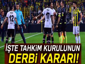 Tahkim'den Beşiktaş'a ret