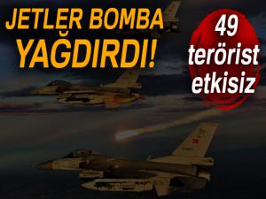 TSK: 49 terörist etkisiz hâle getirildi