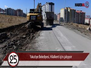  Yakutiye Belediyesi, Hilalkent için çalışıyor 