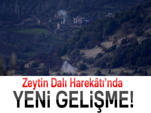 Zeytin Dalı Harekâtında yeni gelişme