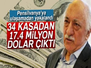 FETÖ'nün 34 kasasından 17.4 milyon dolar çıktı