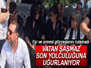 Şaşmaz'ın eşi ve annesi gözyaşlarını tutamadı