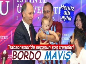 Trabzonspor, Bordo Maviş'i renklerine bağladı