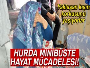 Hurda minibüste hayatta kalma savaşı