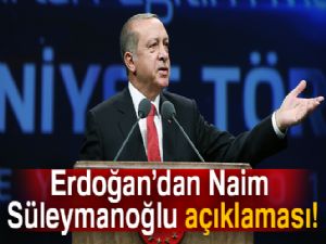 Cumhurbaşkanı Erdoğan'dan Naim Süleymanoğlu açıklaması!