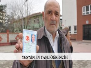 YGS'NİN EN YAŞLI ÖĞRENCİSİ