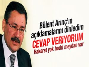 Melih Gökçek'ten Arınç'a cevap