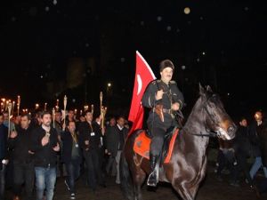 Oltu'da fener alayı coşkusu