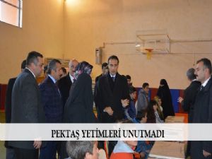 Pektaş yetimleri unutmadı