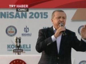 Cumhurbaşkanı Erdoğan Kocaeli'de