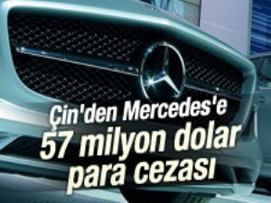 Çin Mercedes'e para cezası verdi