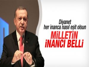 Erdoğan CHP'nin Diyanet vaadine tepki gösterdi