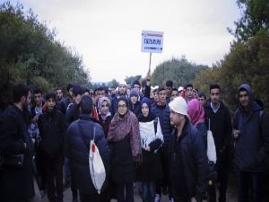 Erzurum'dan vefa yürüyüşü