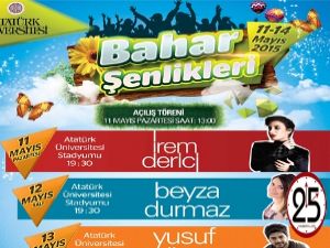 Bahar şenlikleri başladı