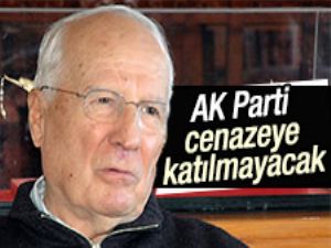 AK Parti Kenan Evren'in cenazesine katılmayacak