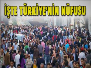  İL İL TÜRKİYE NÜFUSU