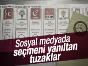 Sosyal medyada seçmeni yanıltan kampanyalar