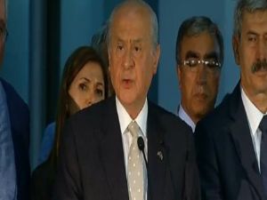 Devlet Bahçeli'den erken seçim sinyali