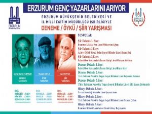 Erzurum genç yazarlarını arıyor