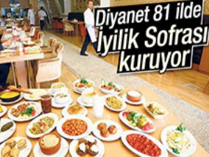 Diyanet 81 ilde iftar yemeği verecek