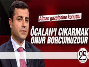 Demirtaş'ın gündemi Öcalan'ın serbest kalması