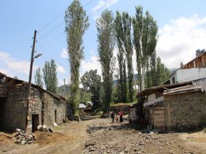 Sel Erzurum'da köyleri vurdu