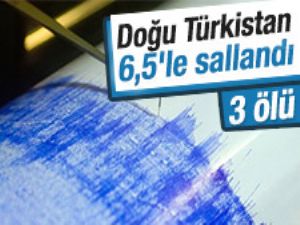 Sincan Uygur Özerk Bölgesi'nde deprem