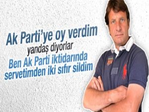 Kaya Çilingiroğlu: AK Parti'ye oy verdim