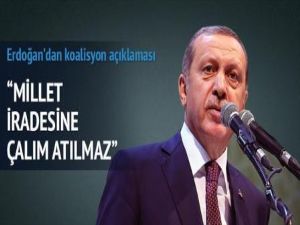 'Millet iradesine çalım atılmaz'