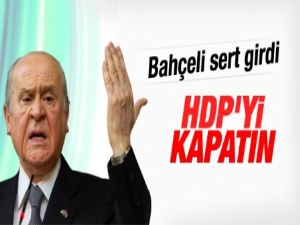 Bahçeli HDP ile ilgili başsavcılığı göreve çağırdı