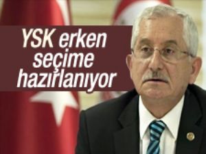 YSK'da seçim hazırlıkları devam ediyor