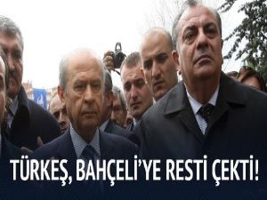 Tuğrul Türkeş, Bahçeli'ye resti çekti!