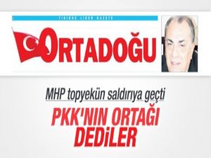 MHP'nin gazetesinden Türkeş'e çok sert tepki