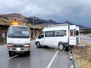 Erzurum'da feci trafik kazası