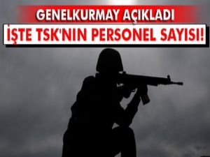 TSK asker sayısını açıkladı