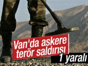 Van'da askere saldırı: 1 yaralı